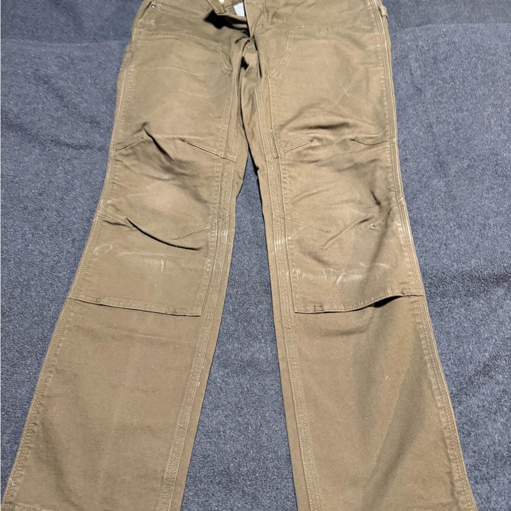 Duluth Trading Co Brown Boot Cut Pants